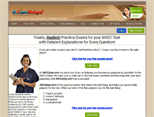 Tablet Screenshot of anccprep.com